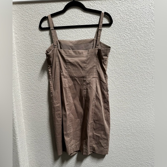 GUC BCBG MAXAZRIA Y2K Tan Cargo Slip Dress - Picture 7 of 13
